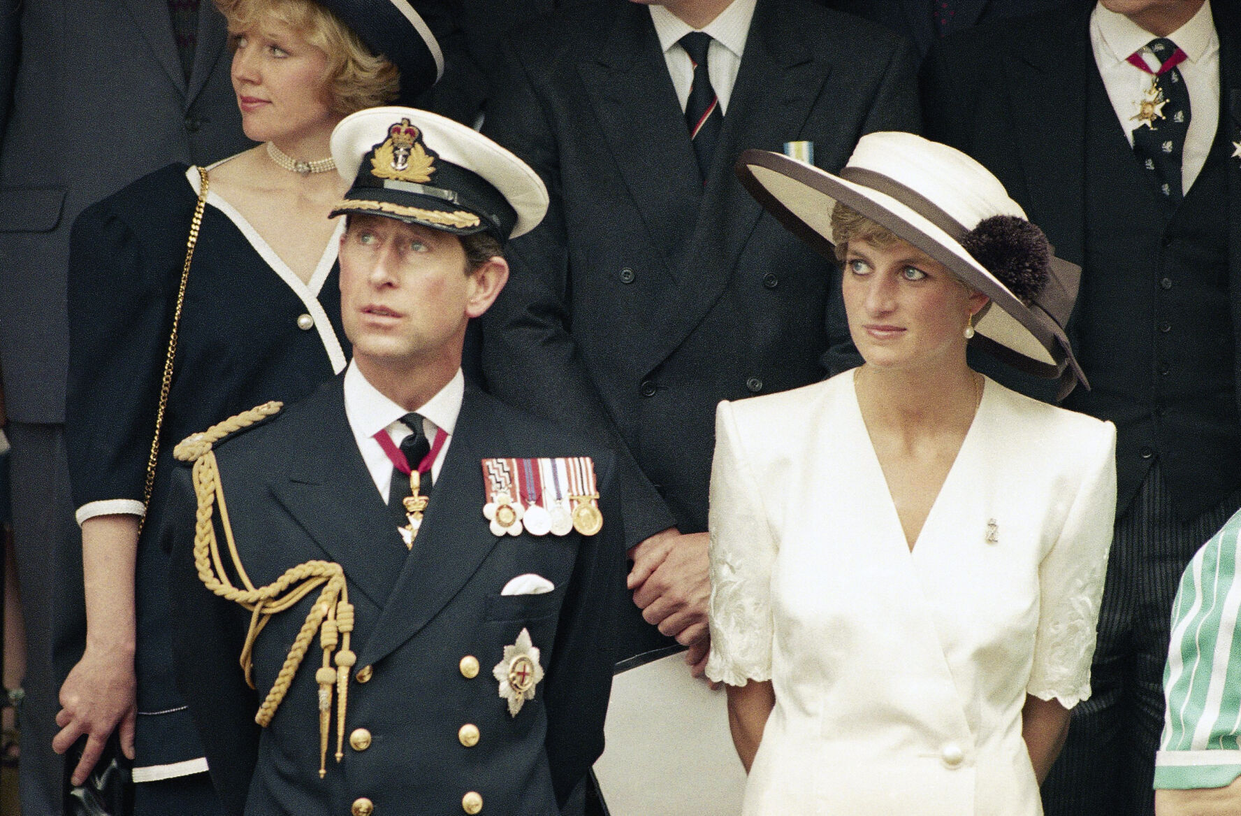 1996: Princess Diana and Prince Charles